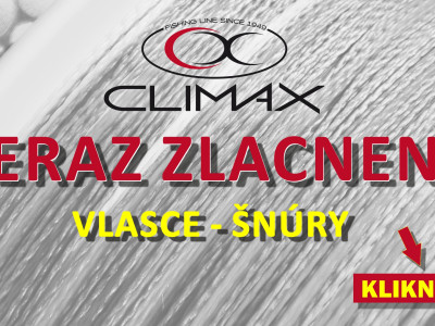 Akciové ceny na rybárske šnúry a silony Climax: Spoľahlivosť a tradícia za bezkonkurenčné ceny Akciové ceny na rybárske šnúry a silony Climax: Spoľahlivosť a tradícia za bezkonkurenčné ceny