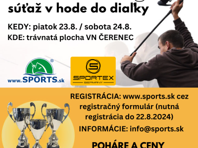 SPORTS Casting 2024 - sa v hode do diaky