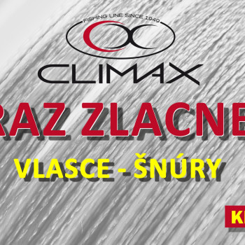Akciové ceny na rybárske šnúry a silony Climax: Spoľahlivosť a tradícia za bezkonkurenčné ceny Akciové ceny na rybárske šnúry a silony Climax: Spoľahlivosť a tradícia za bezkonkurenčné ceny