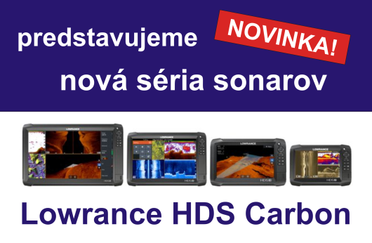 Sria Lowrance HDS Carbon pripraven na boj