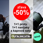 Kaprov sety so zavou 50%