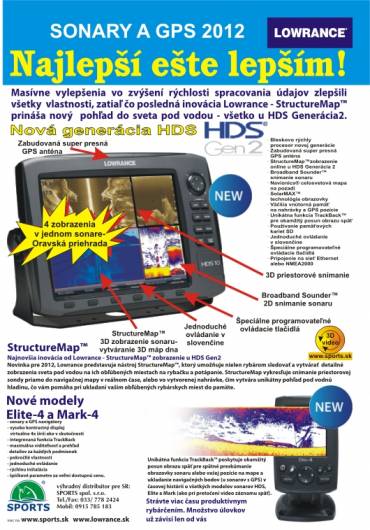 Sonary, echoloty, GPS, radary, navigcia - nov katalg