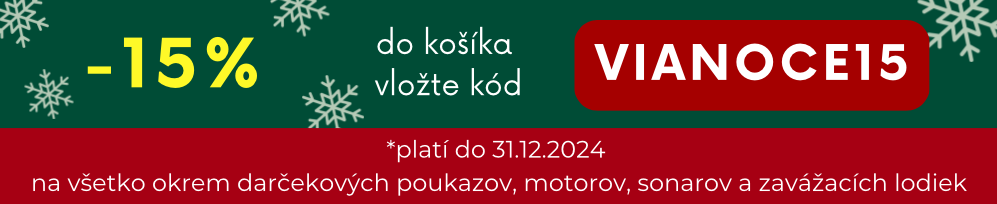 Vianoce zava 15%