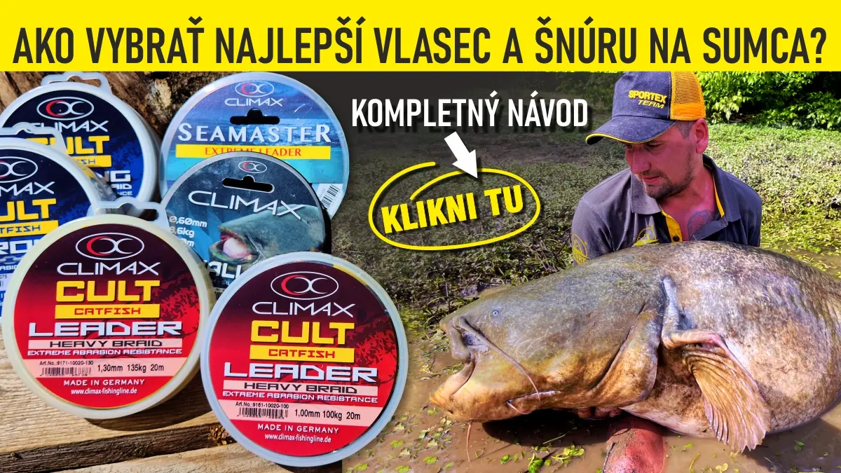 Climax najlepšie šnúry a vlascs na sumcov