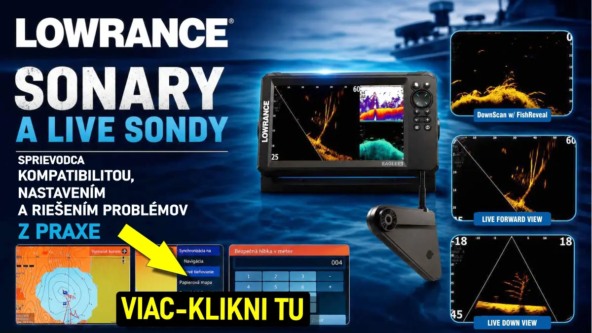 Lowrance - sprievodca nastavením a riešením problémov z praxe