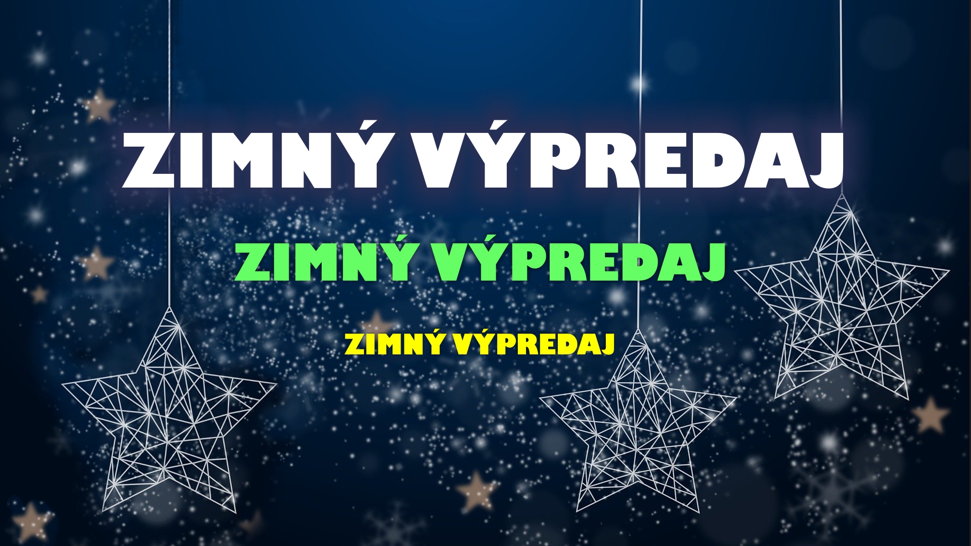 Výpredaj zimný