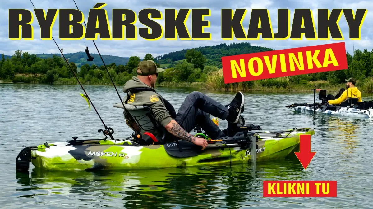 Rybárske kajaky Feelfree: Maximálna stabilita a sloboda na vode – ideálne pre lov dravcov v stoji
