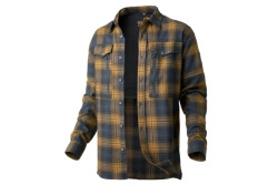 Košeľa s dlhým rukávom Ezmar All Year žlto-šedá Košeľa s dlhým rukávom Ezmar All Year žlto-šedá