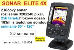 Dvojlov farebn sonar s GPS navigtorom a rozlenm obrazovky 320x240 pixelov-jedinen jas a kontrast aj na priamom slnku