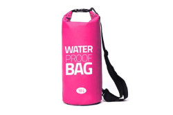 Vodeodolný vak / taška 10 litrov ružový Vodeodolný vak / taška 10 litrov ružový